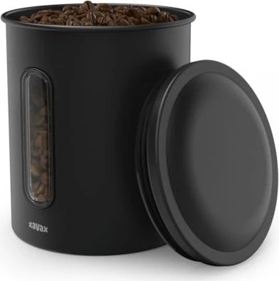 Xavax Barista Kaffee-/Teedose Aufbewahrungsbehälter schwarz matt