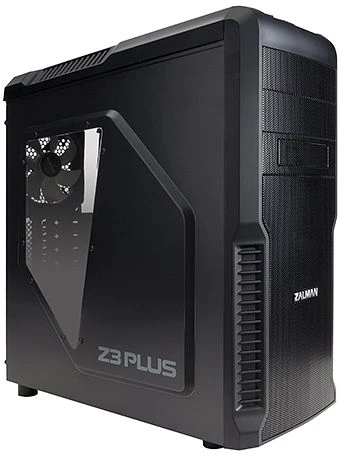 Zalman Z3 Plus schwarz, Acrylfenster