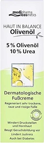 Dr. Theiss medipharma cosmetics Haut in Balance 5% Olivenöl 10% Urea Dermatologische Fußcreme, 100ml