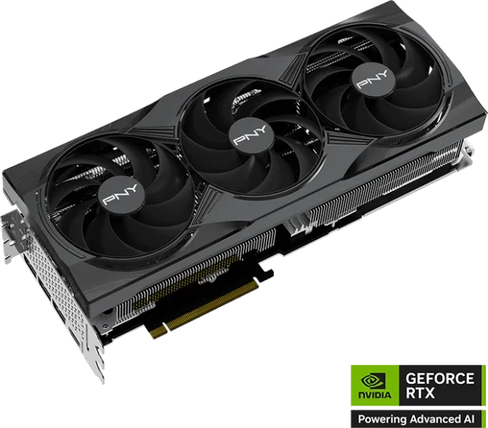 PNY GeForce RTX 5090 Overclocked Triple Fan, 32GB GDDR7, HDMI, 3x DP