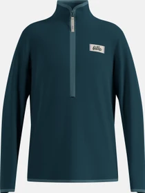 Odlo Adventurer Mid Layer Half Zip Funktionsshirt langarm reflecting pond (Junior)