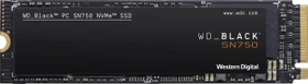 Western Digital WD_BLACK SN750 NVMe SSD 1TB, M.2 2280 / M-Key / PCIe 3.0 x4