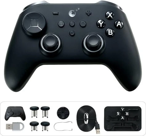 GuliKit TT Max Controller schwarz (Switch 2/Switch/PC/iOS/Android)