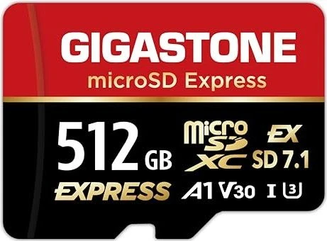 Gigastone R880/W650 512GB Kit, UHS-I U3, A1, Class 10, SD Express EX I