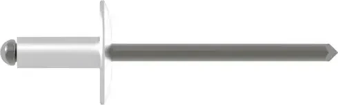 Gesipa Alu/Stahl Großkopf Blindniete 4.8x25mm, 250 Stück