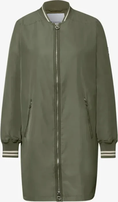 Street One Langer Blouson Jacke dark vetiver green (Damen)