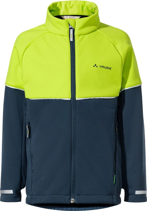 Vaude Qimsa Softshell Fahrradjacke chute green (Junior)