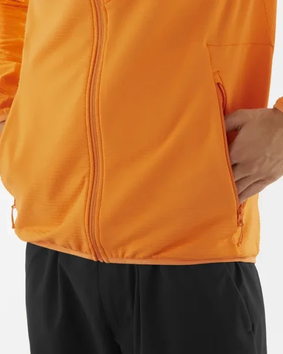 Salomon Essential Lightwarm Jacke turmeric (Herren)