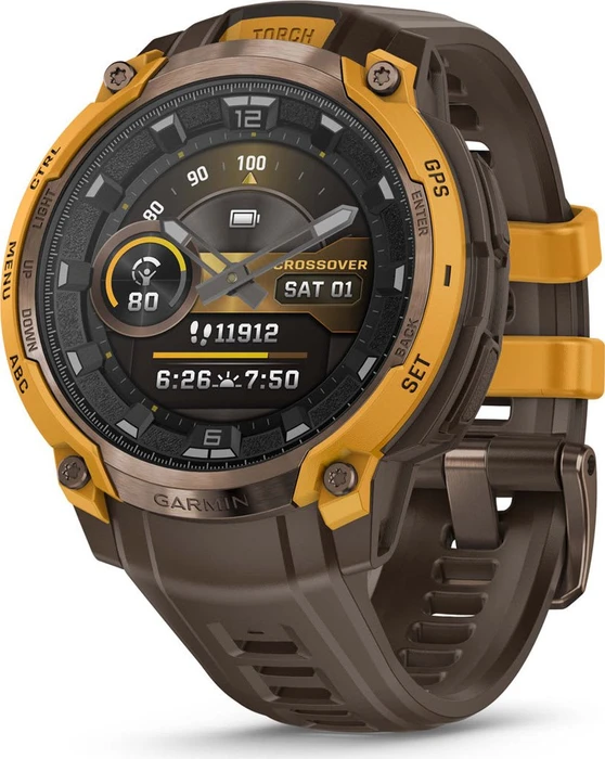 Garmin Instinct Crossover AMOLED bronze/sunburst
