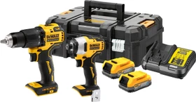 DeWalt DCK2062E2T Kombopack Akku-Maschinenset inkl. Koffer + 2 Akkus 1.7Ah