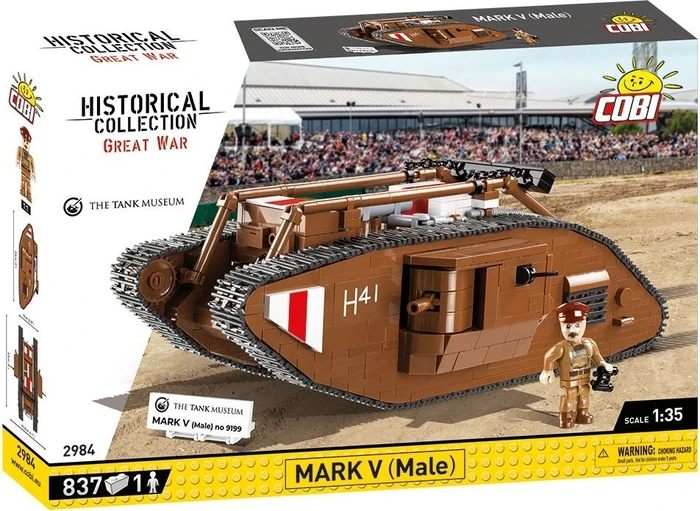Cobi Historical Collection Great War Mark V Male