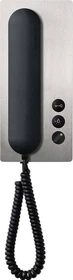 Siedle HTA 811-0 A/S Haustelefon Analog Aluminium/schwarz, Türsprechanlage, Innenstation