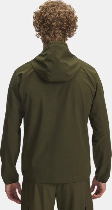 Under Armour Stretch Woven Windbreaker Funktionsjacke expedition green/white (Herren)