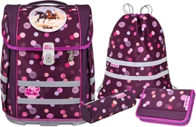 McNeill Perfecto Ruby Schultaschen-Set, 5-tlg.