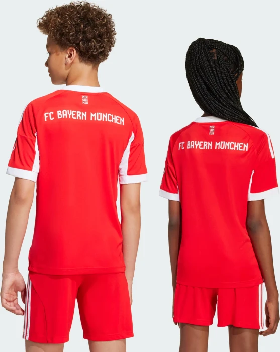 adidas FC Bayern München 2025/2026 Heimtrikot kurzarm (Junior)
