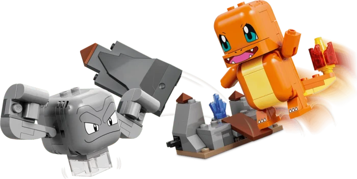 LEGO Pokémon SMART Play - Glumandas und Kleinsteins Höhlenduell