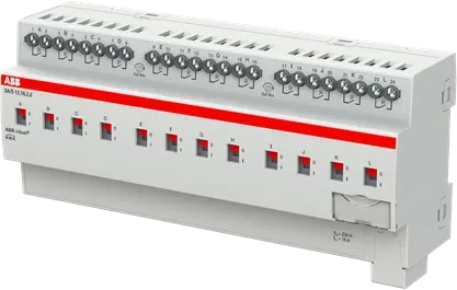 ABB SA/S12.16.2.2 Schaltaktor 12-fach, 230V, 16A, 12TE REG, Schaltaktor