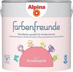 Alpina Farben Farbenfreunde Nr. 16 innen korallenpink, 2.5l