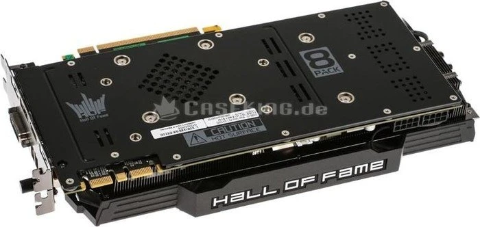 KFA2 GeForce GTX 980 Hall Of Fame 8Pack Edition, 4GB GDDR5, DVI, HDMI, 3x DP