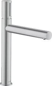 Hansgrohe Axor Uno Select 200 für Aufsatzwaschtische mit Ablaufgarnitur brushed chrome