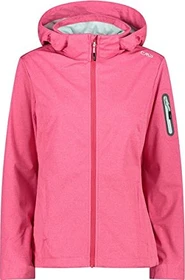 CMP Zip Hood Softshell Funktionsjacke fragola mel (Damen)