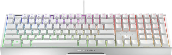 Cherry Xtrfy MX 3.1, weiß/silber, MX2A RGB RED, USB, US