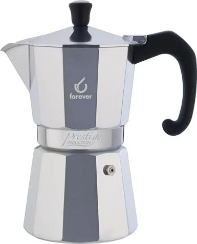 Riess Forever Miss Moka Prestige Induktion 6 Tassen Espressokanne