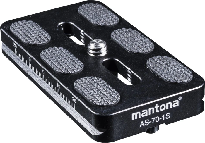 Mantona AS-70-1S Schnellwechselplatte 70mm