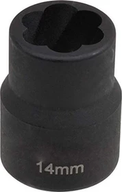 SW-Stahl Spiralnuteneinsatz Steckschlüssel 1/2", 14x24mm