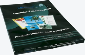 LMG Laminierfolien, A3, 2x 125µm, glänzend, 25 Stück