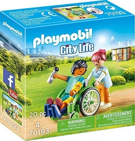 playmobil City Life Patient im Rollstuhl