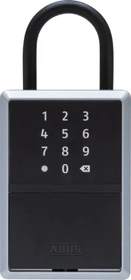 ABUS KeyGarage 797 Smart Bluetooth mit Bügel Schlüsselkasten Bluetooth, schwarz/silber