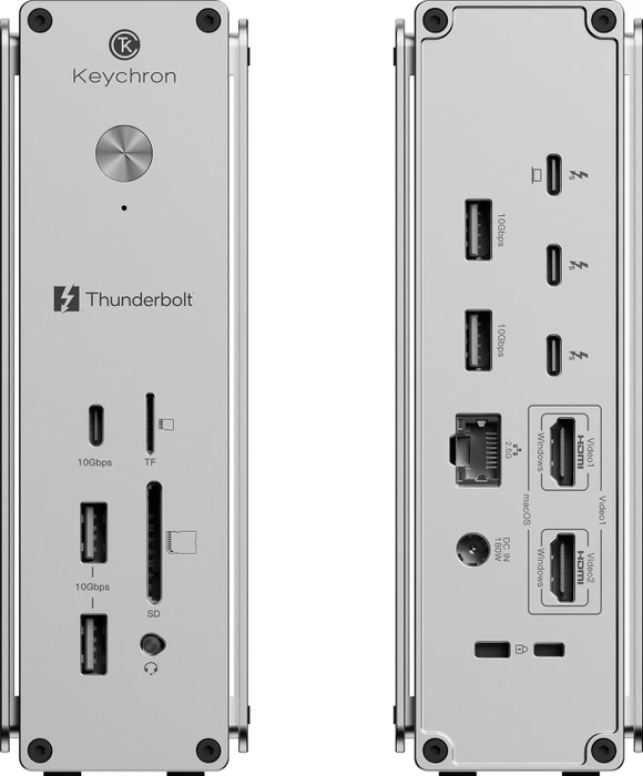 Keychron 14-in-1 Dock, Thunderbolt 5 [Buchse]