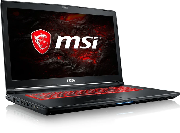 MSI GL72 7RDX-857, Core i7-7700HQ, 8GB RAM, 1TB HDD, GeForce GTX 1050, DE