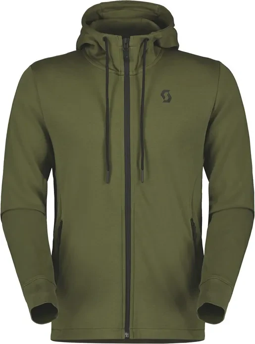 Scott Tech Zip Hoodie fir green (Herren)