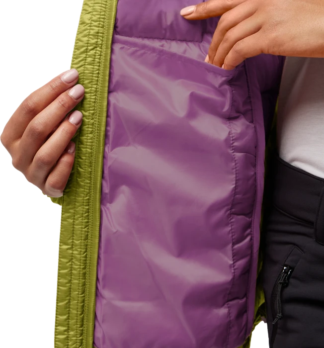 Jack Wolfskin Passamani Down Hoody Funktionsjacke khaki green (Damen)