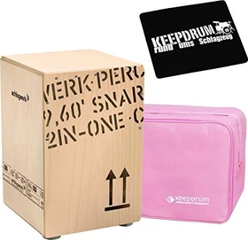 Schlagwerk Cajon 2inOne Snare Medium (verschiedene Farben)