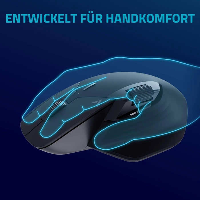 Rapoo VT0PRO 8K/4K Wireless Gaming Mouse schwarz, USB