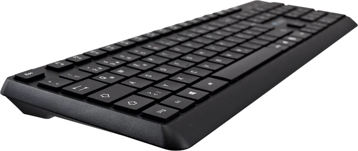 V7 KU350 Pro Tastatur, schwarz, USB, DE