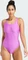 adidas Big Bars Badeanzug purple burst (Damen) Vorschaubild