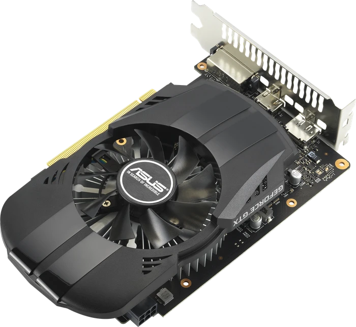 ASUS Phoenix GeForce GTX 1650 P EVO, PH-GTX1650-4GD6-P-EVO, 4GB GDDR6, DVI, HDMI, DP