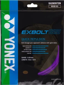 Yonex Exbolt 65 Badmintonsaite violett 10m