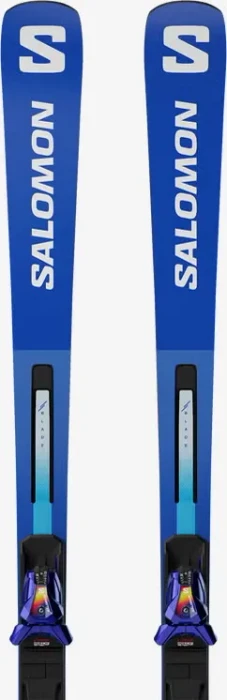 Salomon S/Race GS 12 Pro + I12 GW race blue/white (inkl. Bindung) (Modell 2025/2026)