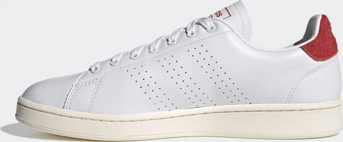 adidas Advantage cloud white/vivid red (Herren)