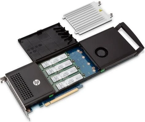 HP Z TurboDrive Quad Pro Card 512GB, Add-In Card / PCIe 3.0 x16