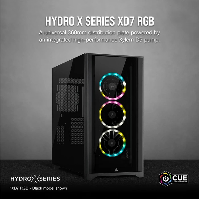 Corsair Hydro X Series XD7 RGB, mit Pumpe, weiß