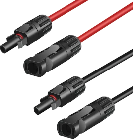 LogiLink Solar Verlängerungskabel-Set PVC/M zu PVC/F 6mm² CU 10m