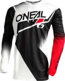 O'Neal Element Racewear V.22 Trikot langarm schwarz/weiß/rot (Herren)