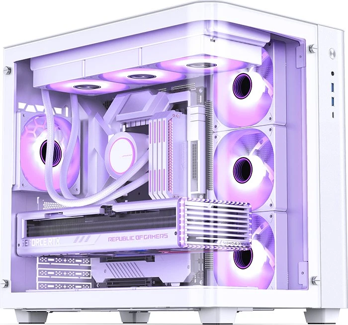 Jonsbo TK-3 White, Glasfenster