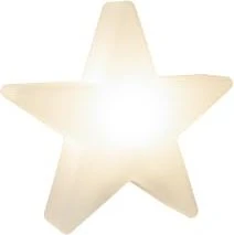 8 seasons design Solar White Motiv Shining Star 40cm LED warmweiß